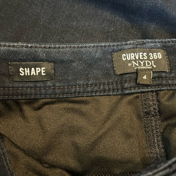 Curves 360 by NYDJ Shape Denim Straight Leg Size 4 - Picture 2 of 6